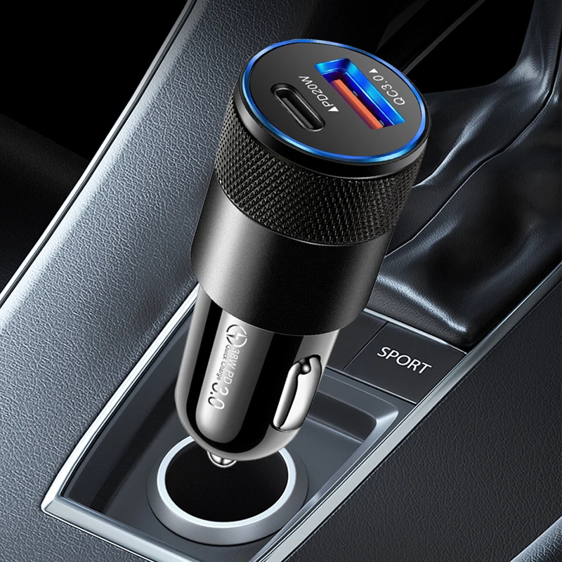 3.1A Car Charger Quick Charge Type C Fast Charging Phone Adapter Dual Interface Auto Charging Transmitter Adapter for Huawei
3.1A Car Charger Quick Charge Type C Fast Charging Phone Adapter Dual Interface Auto Charging Transmitter Adapter for Huawei