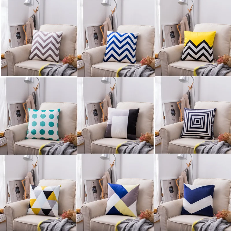 Velvet Home Decor Nordic Geometric Pillowcase Throw 45X45CM Cushion Cover Sofa Chair For Hotel Gaming Office Chair Car Outdoor
Velvet Home Decor Nordic Geometric Pillowcase Throw 45X45CM Cushion Cover Sofa Chair For Hotel Gaming Office Chair Car Outdoor