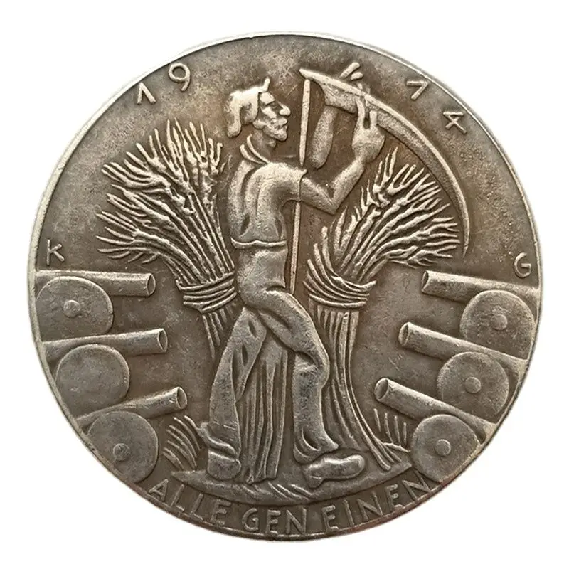 Коллекционные монеты хобо из серебра 1937 пробы спаниеньского энинера олль, никелевые монеты, украшение для дома, украшение для рабочего стол...
Коллекционные монеты хобо из серебра 1937 пробы спаниеньского энинера олль, никелевые монеты, украшение для дома, украшение для рабочего стол...