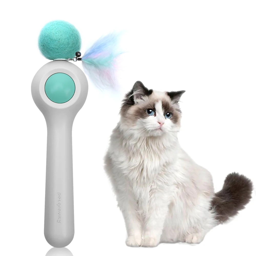 Интерактивная Умная игрушка для домашних животных с перьевой палочкой и шариком
Интерактивная Умная игрушка для домашних животных с перьевой палочкой и шариком