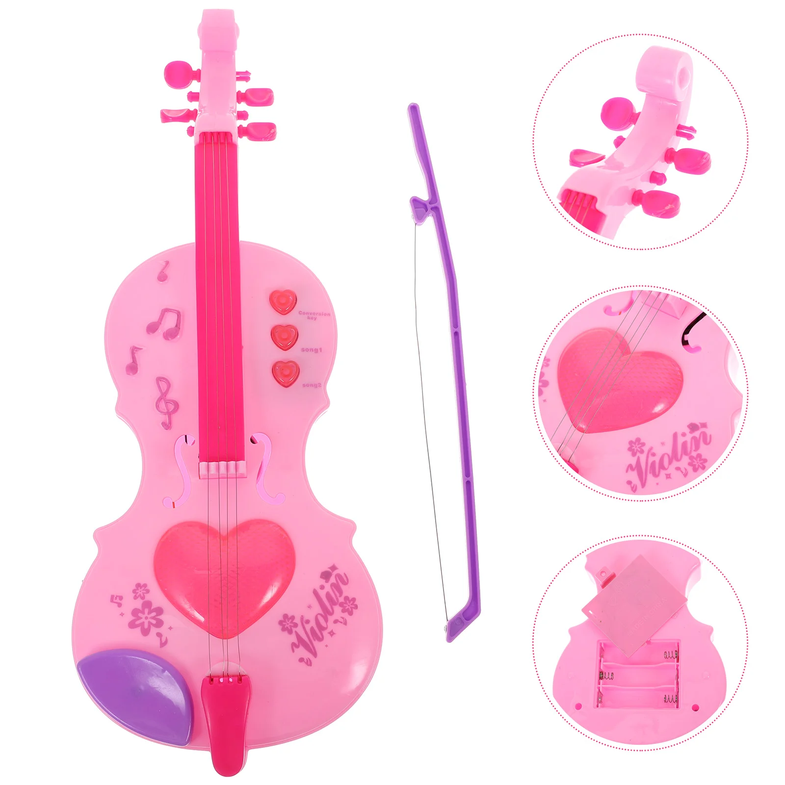 Girl Toys Simulated Violin Juguetes Para Mini String Brain Musical Instruments Imitation
Girl Toys Simulated Violin Juguetes Para Mini String Brain Musical Instruments Imitation