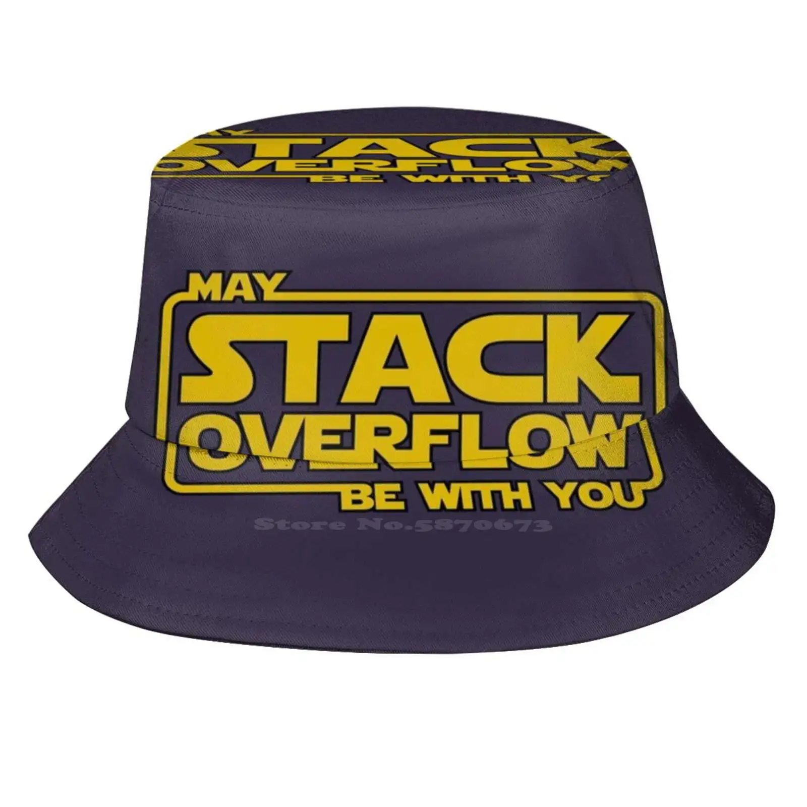 

Stack Overflow With You Bucket Hat Beach Tourism Hats Breathable Sun Cap Stack Overflow Quotes Programmer Developer Coding