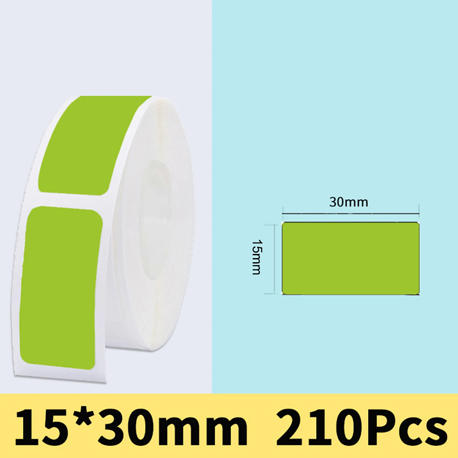 1 Roll Label Paper 15×30mm 210pcs Rectangular Label Paper Thermal Labels Printer Sticker Paper For Label Maker Bookmark
1 Roll Label Paper 15×30mm 210pcs Rectangular Label Paper Thermal Labels Printer Sticker Paper For Label Maker Bookmark