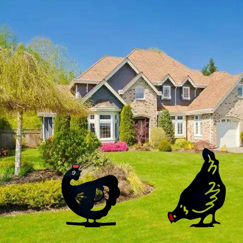 Черные акриловые декоративные искусства для цыплят и дворов, 2 шт.
Черные акриловые декоративные искусства для цыплят и дворов, 2 шт.