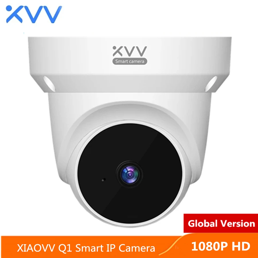 Умная IP-камера XIAOVV Q1, 1080P HD, Wi-Fi, видеоняня, ночное видение, домашняя купольная PTZ-камера безопасности
Умная IP-камера XIAOVV Q1, 1080P HD, Wi-Fi, видеоняня, ночное видение, домашняя купольная PTZ-камера безопасности