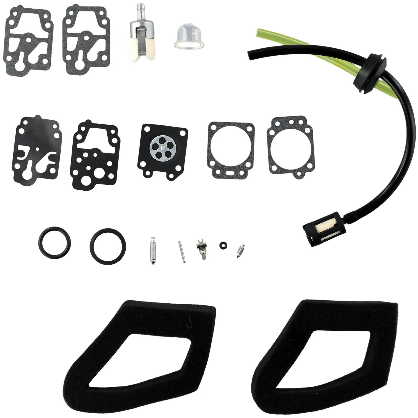 1set Carburetor Repair Fuel Line Kit For For HONDA GX35 GX25 HHB25 HHH25 K20-WY Garden Power Tool Replacement Air Filters
1set Carburetor Repair Fuel Line Kit For For HONDA GX35 GX25 HHB25 HHH25 K20-WY Garden Power Tool Replacement Air Filters