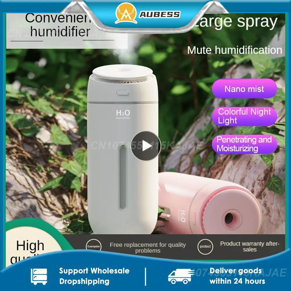 1~8PCS 400ml Car Humidifier Soft Light Gradient Atmosphere Lamp Humidifier Essential Oil Diffuser Air Negative Ion
1~8PCS 400ml Car Humidifier Soft Light Gradient Atmosphere Lamp Humidifier Essential Oil Diffuser Air Negative Ion