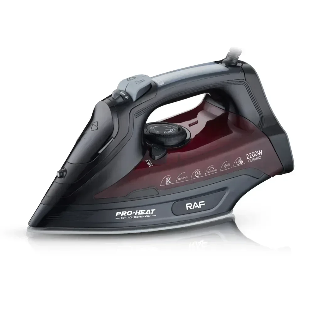 Professional Grade 3000W Steam Iron for Clothes with Rapid Even Heat Scratch Resistant Ceramic Soleplate, Self-Cleaning Function
Professional Grade 3000W Steam Iron for Clothes with Rapid Even Heat Scratch Resistant Ceramic Soleplate, Self-Cleaning Function