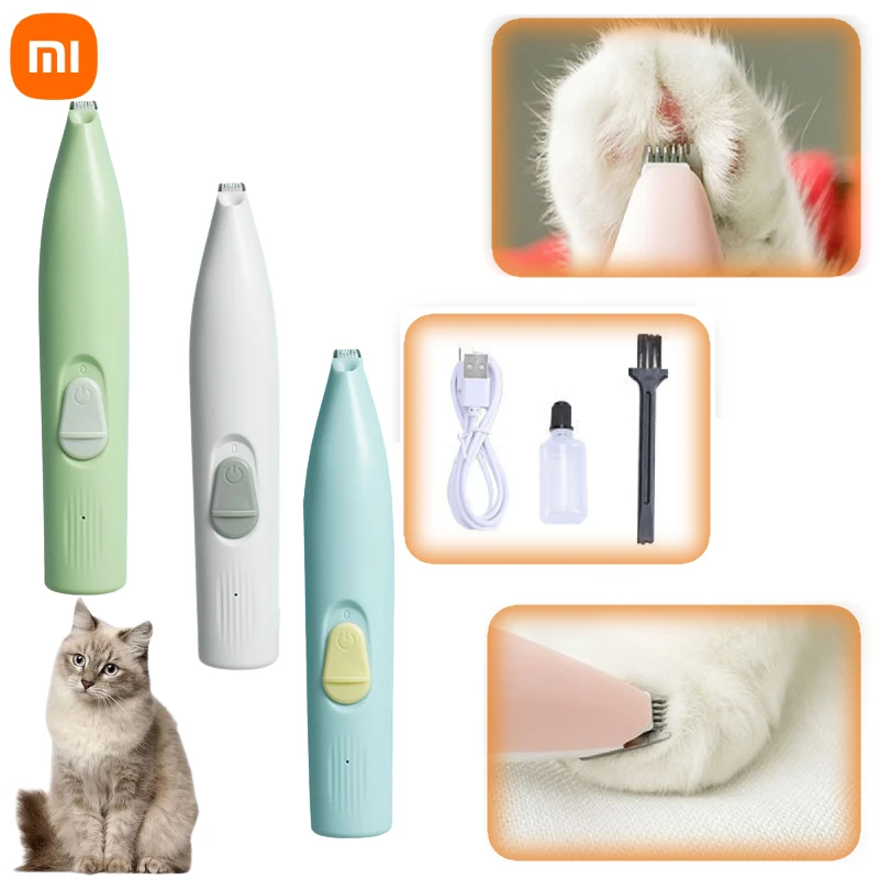 

Xiaomi Cat Foot Shaver Special Dog Hair Shaver Fader Pet Electric Pushing Scissors Electric Mute Cat Claw Pedicure Artifact