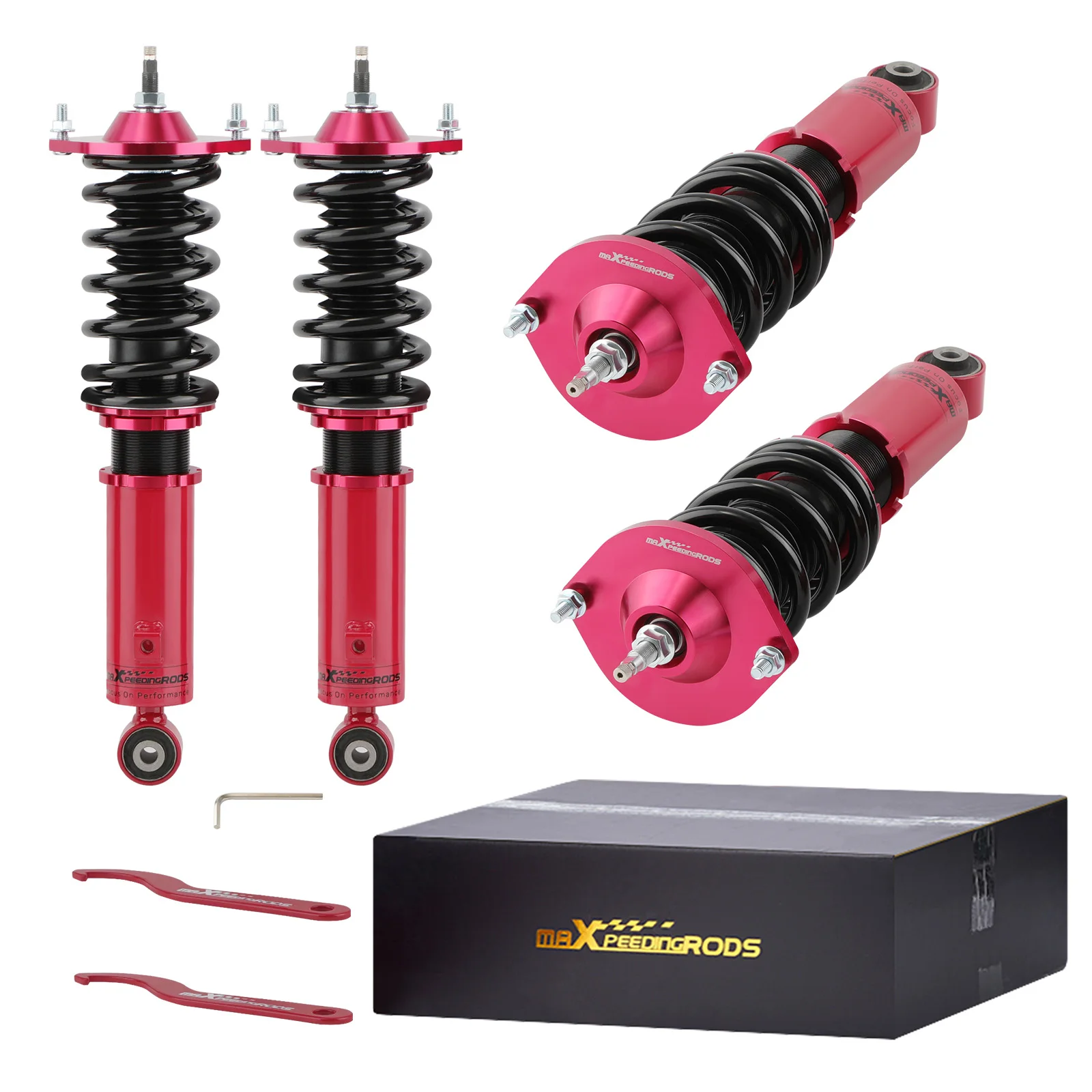 24 Way Adjustable Damper Coilover For Mazda Miata MX5 MX-5 NA 1989-1998 Ride Height Coilovers for NA Coil Spring Shock Strut Kit
24 Way Adjustable Damper Coilover For Mazda Miata MX5 MX-5 NA 1989-1998 Ride Height Coilovers for NA Coil Spring Shock Strut Kit