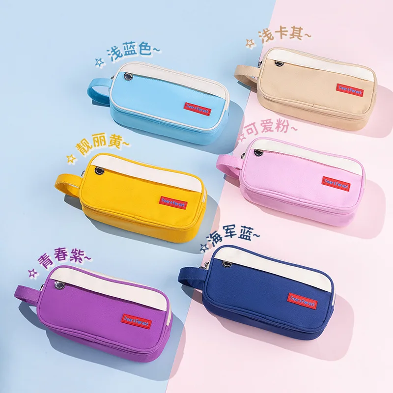 Stationery bag macaroon pencil bag students large-capacity stationery box multifunction pencil bag school supplies
Stationery bag macaroon pencil bag students large-capacity stationery box multifunction pencil bag school supplies