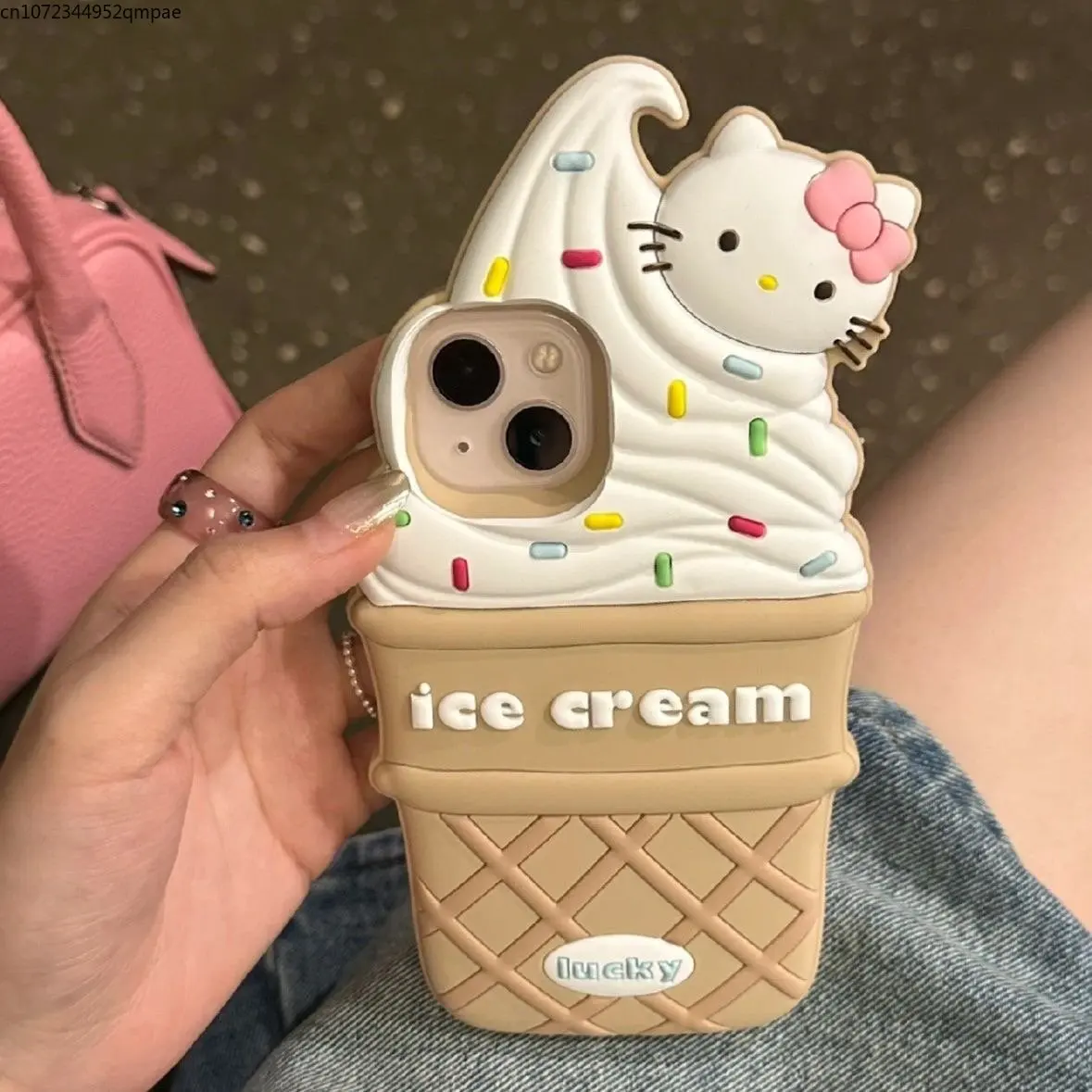 3D Cartoon Ice Cream Sanrio Hello Kitty Phone Case for IPhone 14 13 12 11 Pro Max 14 Pro Soft Silicone Back Cover Y2k Girl Gift
3D Cartoon Ice Cream Sanrio Hello Kitty Phone Case for IPhone 14 13 12 11 Pro Max 14 Pro Soft Silicone Back Cover Y2k Girl Gift