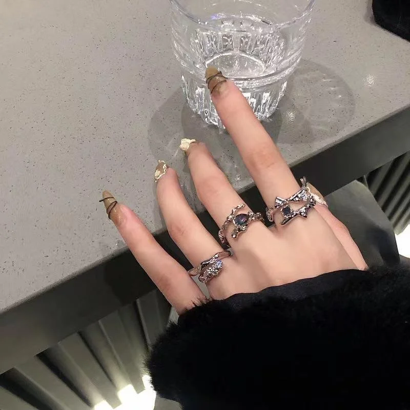 2023 New INS Style Index Finger Women's Ring Trendy Small Design Inlaid Fashion Personality Opening Adjustable Ring Set
2023 New INS Style Index Finger Women's Ring Trendy Small Design Inlaid Fashion Personality Opening Adjustable Ring Set