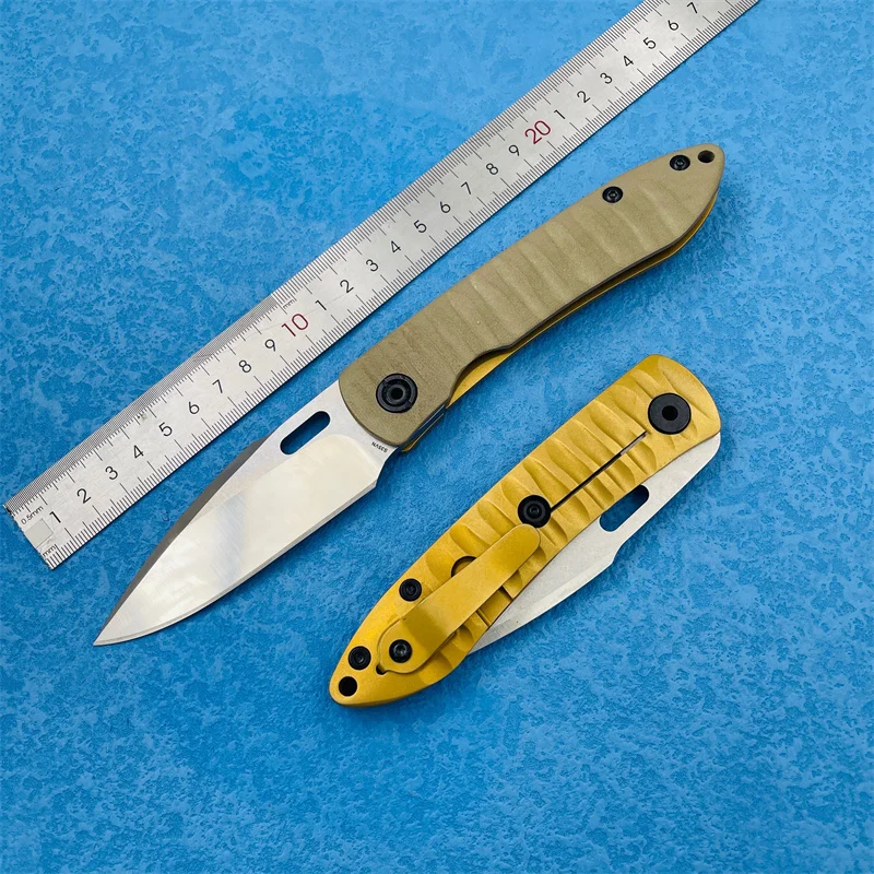 Складной нож Flipper S35VN Blade G10 ручка из титанового сплава для кемпинга улицы защиты