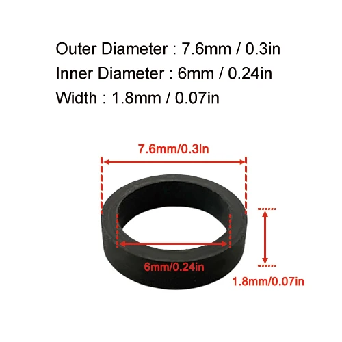 5Pcs 7.6x6x1.8mm Rubber Pinch Roller Ring Cover For Tape Drives Recorder Cassette Deck Audio Walkman Stereo Player Accessories
5Pcs 7.6x6x1.8mm Rubber Pinch Roller Ring Cover For Tape Drives Recorder Cassette Deck Audio Walkman Stereo Player Accessories