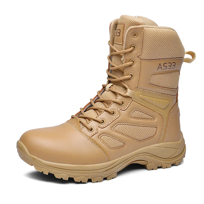 Men High Quality Brand Military Leather Boots Special Force Tactical Desert Combat Waterproof Boots Outdoor Shoes Ankle Boots
Men High Quality Brand Military Leather Boots Special Force Tactical Desert Combat Waterproof Boots Outdoor Shoes Ankle Boots