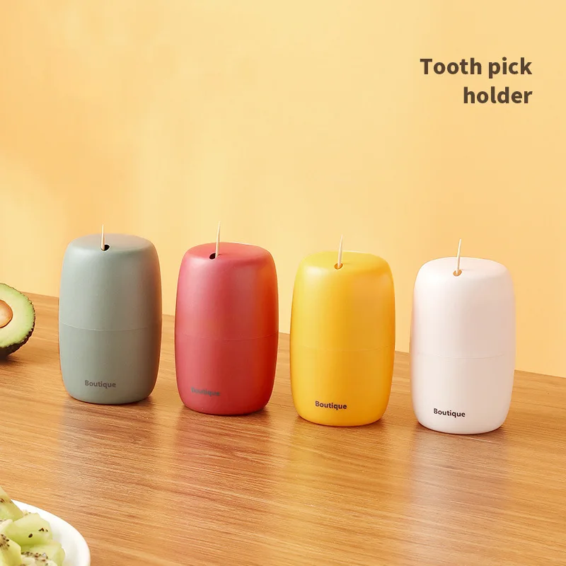 Creative Toothpick Box Simple and Convenient Toothpick Tin Barrel-Shaped Push Button Toothpick Bottle
Creative Toothpick Box Simple and Convenient Toothpick Tin Barrel-Shaped Push Button Toothpick Bottle