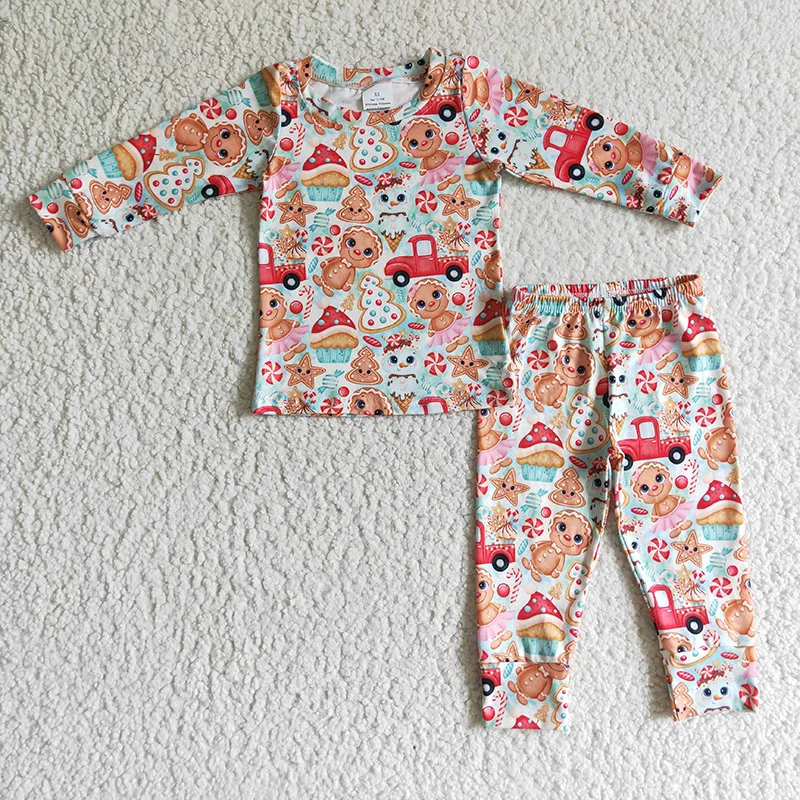 2024 Children Christmas Gingerbread New Pajamas Sleepwear Baby Girl Boy Shirt Set Kid Cookie Pants Toddler Outfit Nightwear
2024 Children Christmas Gingerbread New Pajamas Sleepwear Baby Girl Boy Shirt Set Kid Cookie Pants Toddler Outfit Nightwear