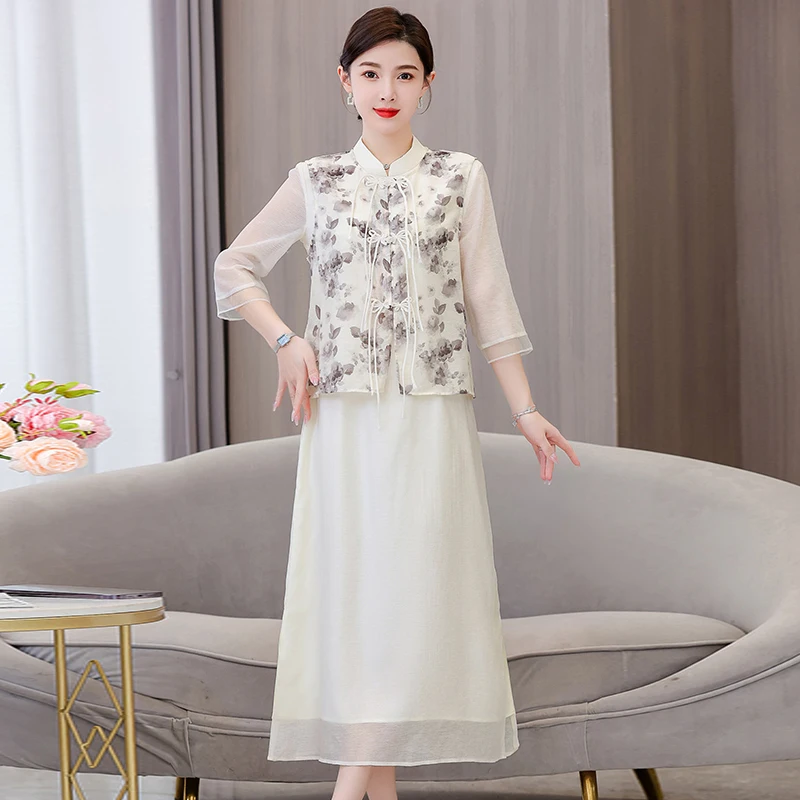 Новинка лета 2023, комплект пальто в китайском стиле, ретро женский халат Qipao Hanfu
Новинка лета 2023, комплект пальто в китайском стиле, ретро женский халат Qipao Hanfu