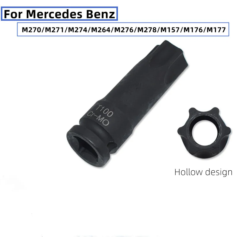 For Mercedes Benz M271 M272 M270 M274M278M157M176M177M276 Engine Camshaft Sprocket Screw Socket T100 Car Hand Tools
For Mercedes Benz M271 M272 M270 M274M278M157M176M177M276 Engine Camshaft Sprocket Screw Socket T100 Car Hand Tools