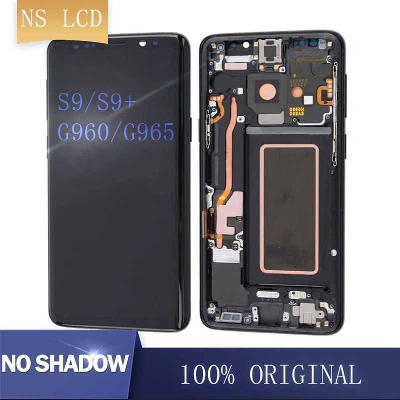 Original AMOLED Display Pantalla G960 G965 Digital Replacement Lcd for Samsung Galaxy S9 Plus Touch Screen With Frame
Original AMOLED Display Pantalla G960 G965 Digital Replacement Lcd for Samsung Galaxy S9 Plus Touch Screen With Frame