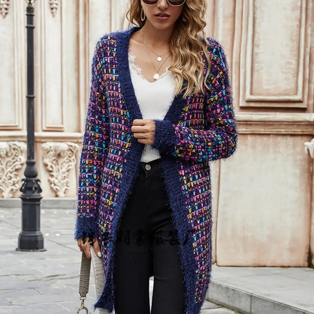 Вязаное пальто, Модный женский свитер средней длины на осень и зиму, кардиган, вязаная одежда, теплый утепленный вязаный кардиган
Вязаное пальто, Модный женский свитер средней длины на осень и зиму, кардиган, вязаная одежда, теплый утепленный вязаный кардиган