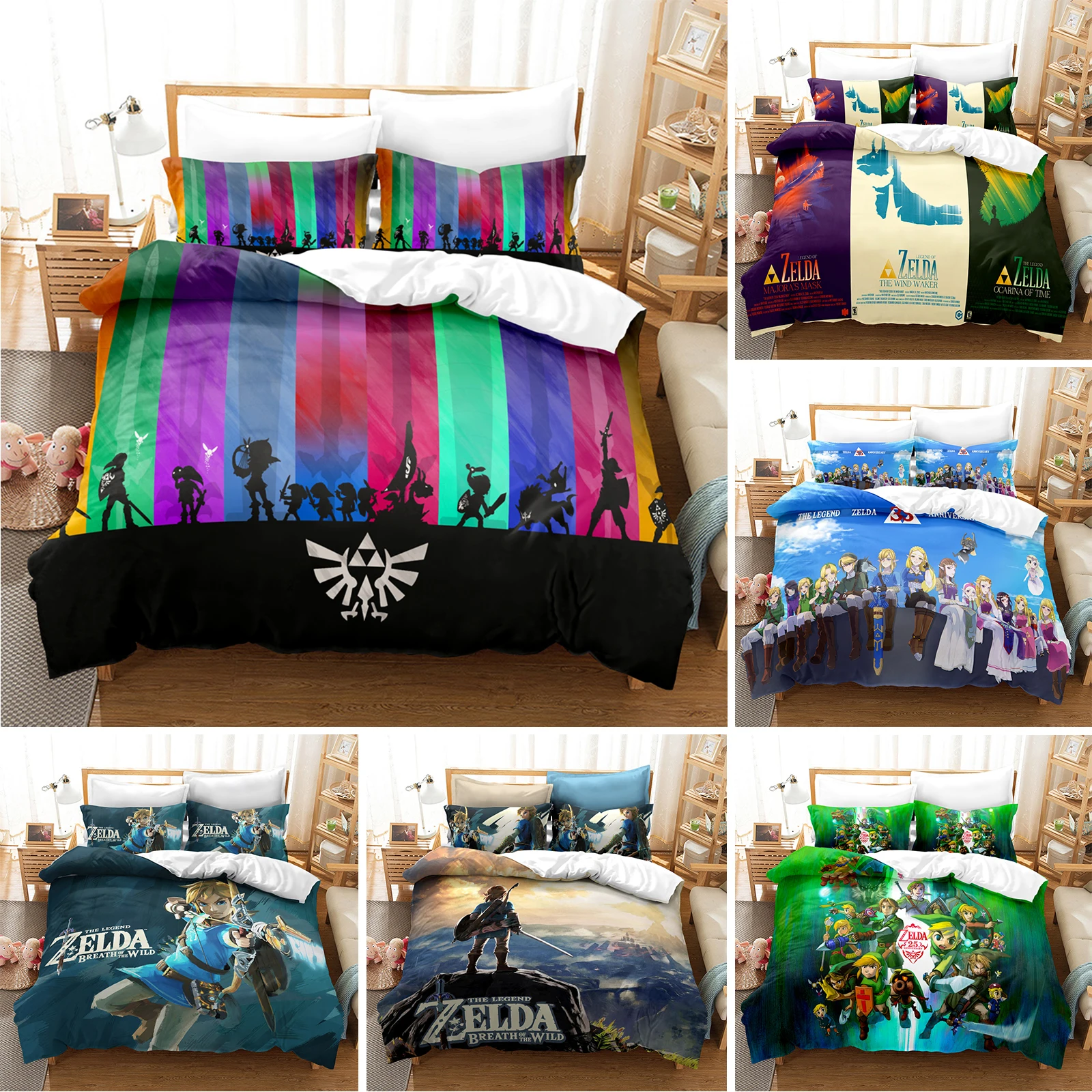 Cartoon Zelda Games 3d Printed Bedding Sets Duvet Cover Sets Pillowcase Twin Full Queen King Adult Kids Bedclothes Drop Shipping
Cartoon Zelda Games 3d Printed Bedding Sets Duvet Cover Sets Pillowcase Twin Full Queen King Adult Kids Bedclothes Drop Shipping
