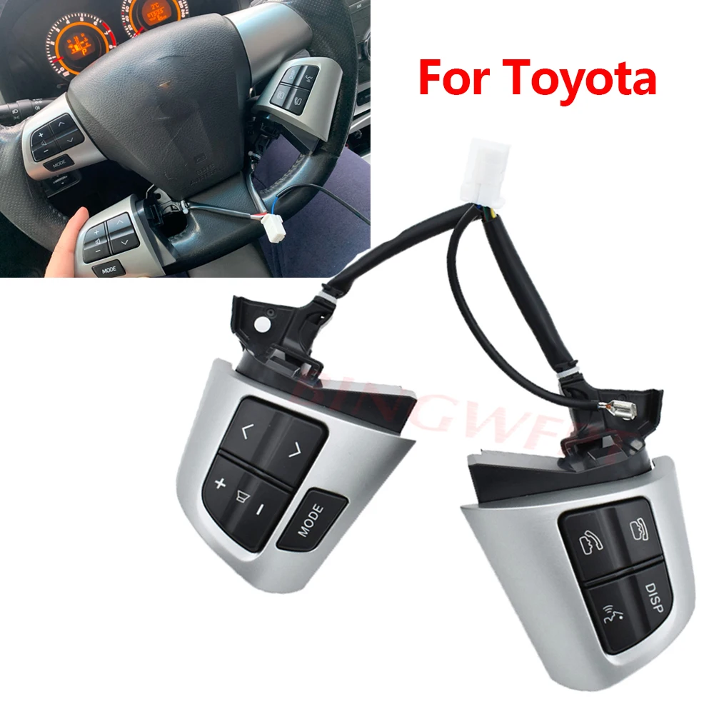 Steering Wheel Audio Control Switch Button For TOYOTA COROLLA A*DE150 N*DE150 NR*E150 ZR*E15 2010 2011 2012 2013 84250-02230
Steering Wheel Audio Control Switch Button For TOYOTA COROLLA A*DE150 N*DE150 NR*E150 ZR*E15 2010 2011 2012 2013 84250-02230