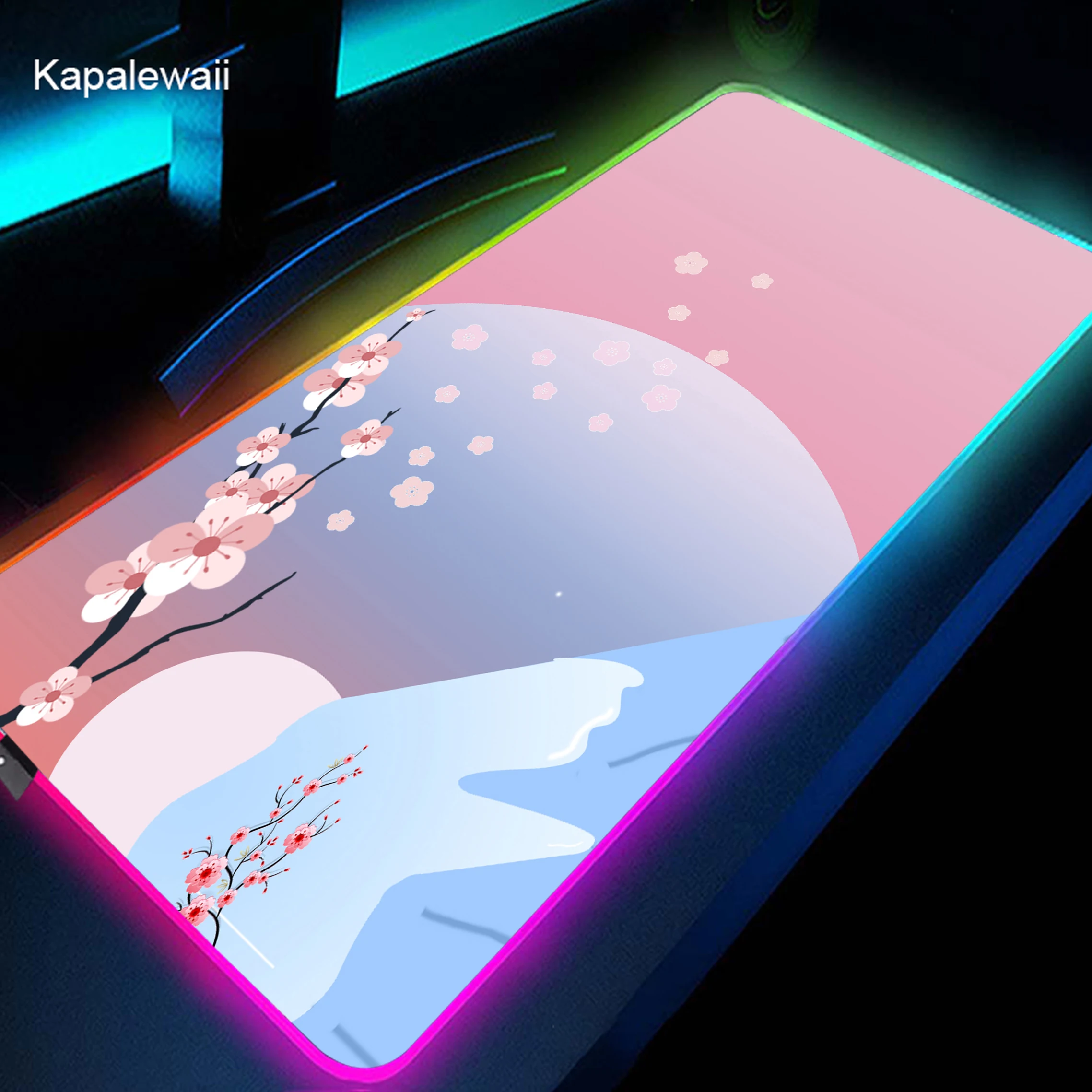 RGB Cherry Blossom Mouse Pad Pink Flower Large Computer Keyboard Laptop Gaming Accessories Desk Mat Sakura Carpet Home Mouse Mat
RGB Cherry Blossom Mouse Pad Pink Flower Large Computer Keyboard Laptop Gaming Accessories Desk Mat Sakura Carpet Home Mouse Mat