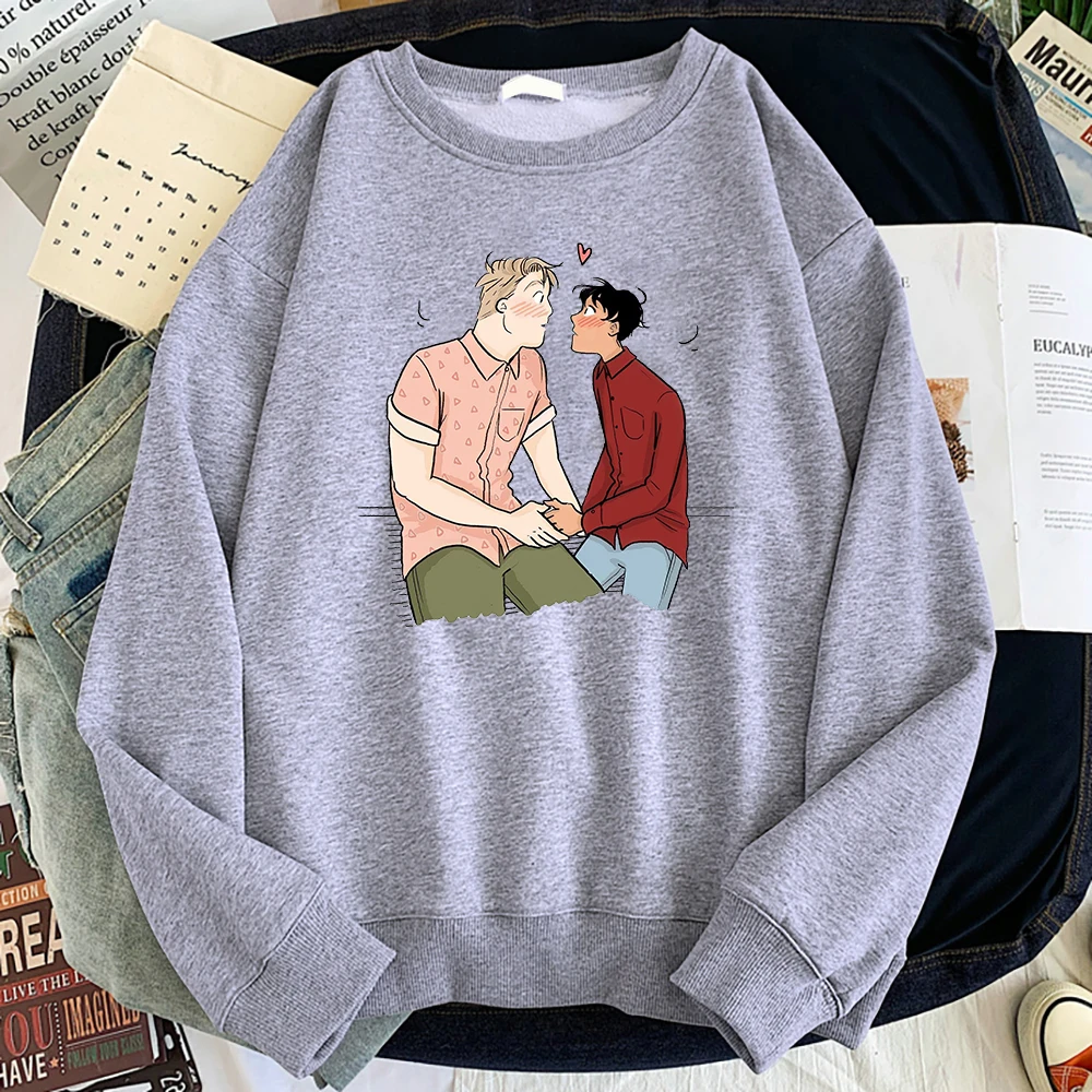 Heartstopper TV Series Streetwear Men Casual Fleece Hoodies Manga Graphic Unisex Women Men Pullover Anime Loose Sweatshirts
Heartstopper TV Series Streetwear Men Casual Fleece Hoodies Manga Graphic Unisex Women Men Pullover Anime Loose Sweatshirts