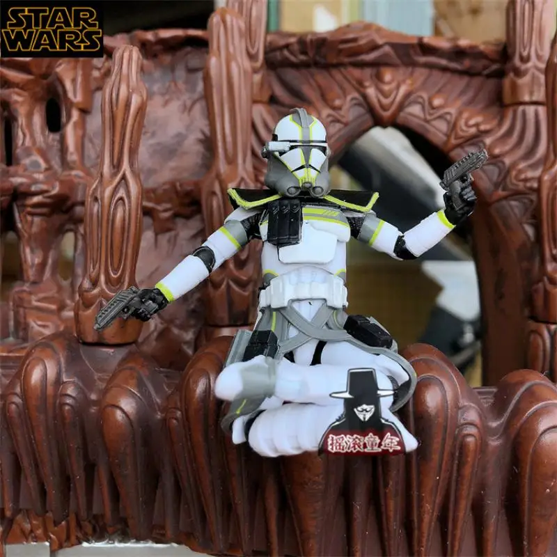 New 3.75Inch Star Wars The Vintage Collection Clone Trooper (501st Legion) Action Figure toys for children no box 
New 3.75Inch Star Wars The Vintage Collection Clone Trooper (501st Legion) Action Figure toys for children no box