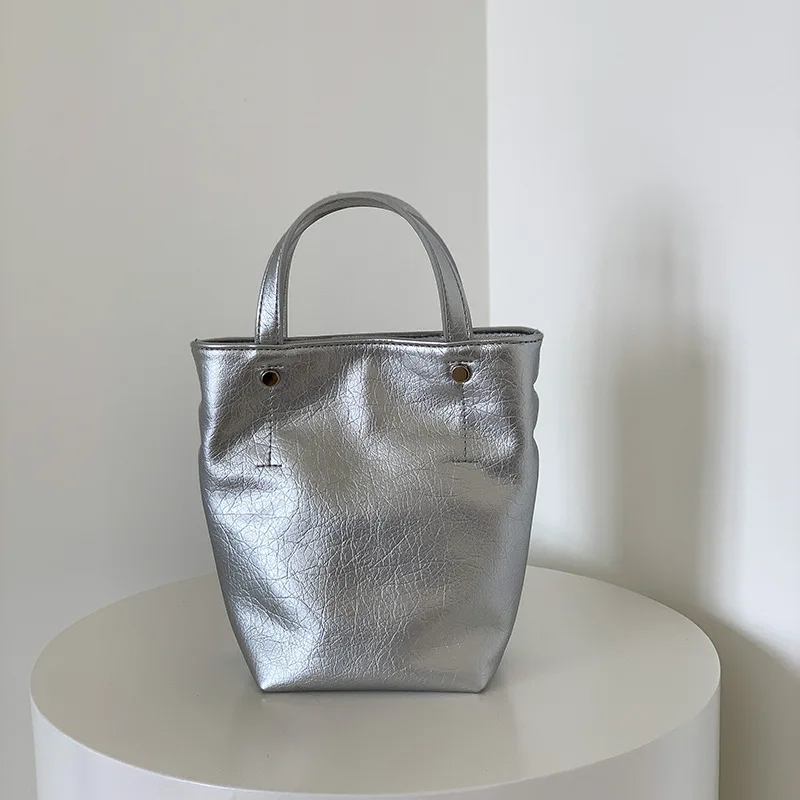

Женская Роскошная Сумка через плечо, Новинка лета 2023, вместительная сумка-ведро из мягкой искусственной кожи, модная ручная сумка через плечо для поездок