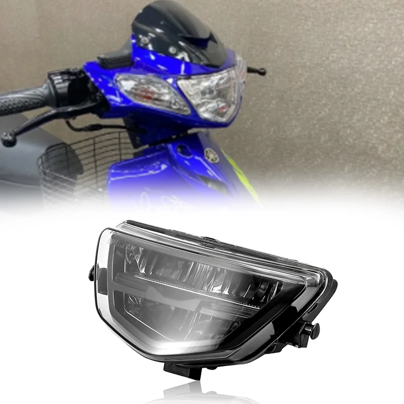 Обтекатель для мотоциклетной фары, чехол для фар Yamaha Y125ZR Y125 ZR, светодиодная маска для мотоциклетной фары 12 в 35 Вт, копченая оболочка
Обтекатель для мотоциклетной фары, чехол для фар Yamaha Y125ZR Y125 ZR, светодиодная маска для мотоциклетной фары 12 в 35 Вт, копченая оболочка