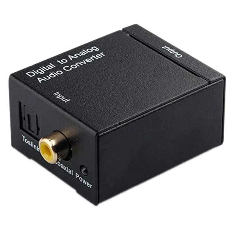 Цифро-аналоговый аудиопреобразователь, Цифровой оптический коаксиальный аналоговый L/стандартный адаптер для DVD/PS3/X360, штепсельная вилка ев...
Цифро-аналоговый аудиопреобразователь, Цифровой оптический коаксиальный аналоговый L/стандартный адаптер для DVD/PS3/X360, штепсельная вилка ев...