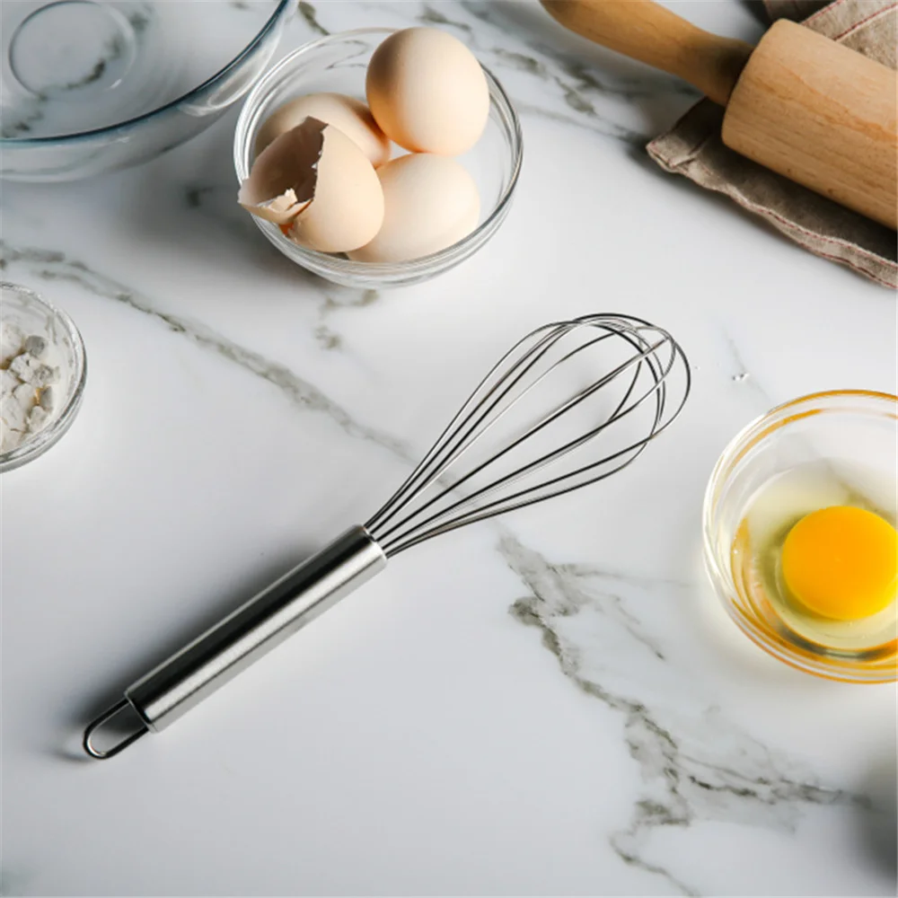 Egg Whisk Stainless Steel Non Stick Egg Whisk Kitchen Wire Balloon Whisk Milk Egg Beate rMilk Whisk Cake Egg kichen Tools
Egg Whisk Stainless Steel Non Stick Egg Whisk Kitchen Wire Balloon Whisk Milk Egg Beate rMilk Whisk Cake Egg kichen Tools