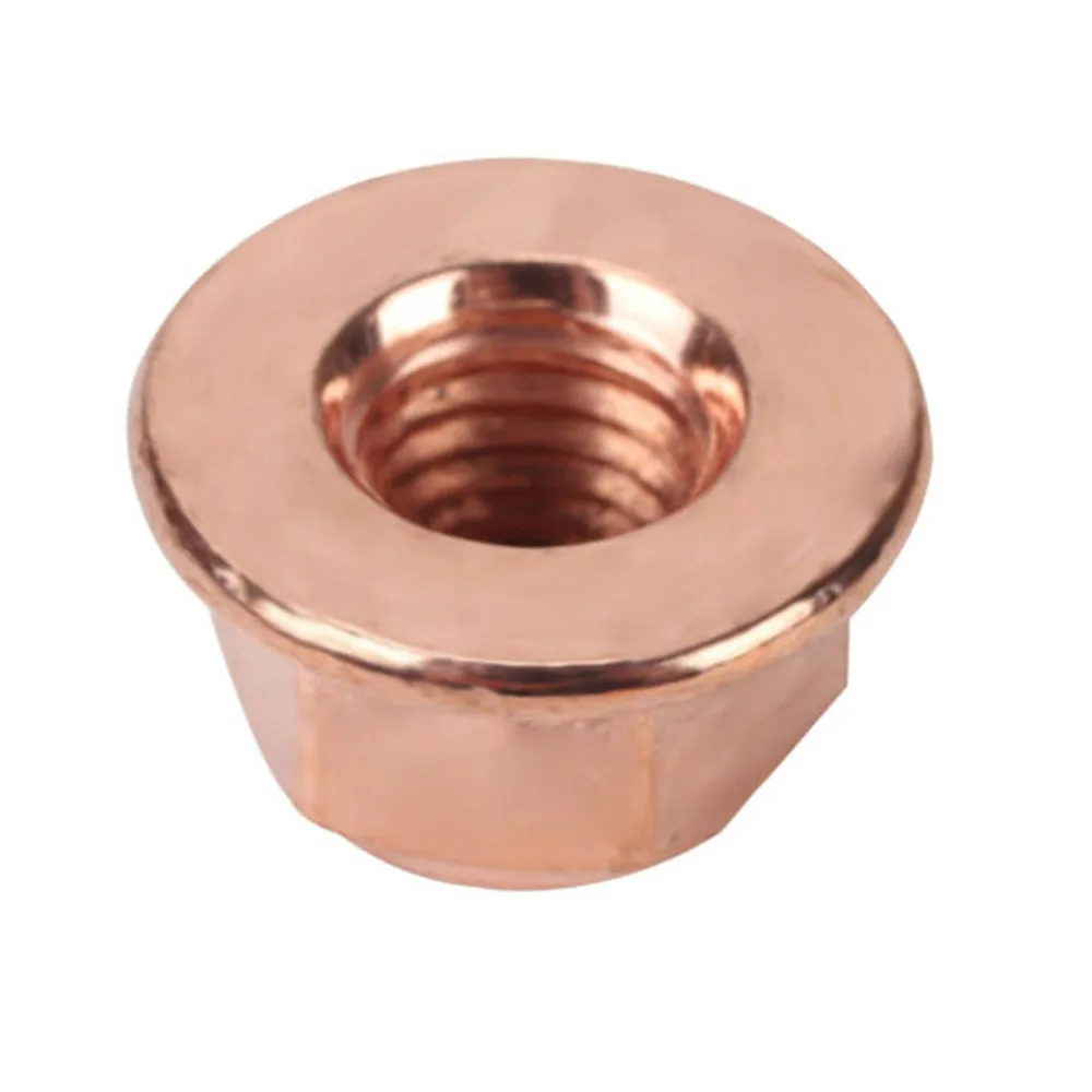 50x M8 Copper-plated Flashed Exhaust Nuts SW 13 Manifold Stud Hex Nut 8mm Turbocharger Nut Car Fasteners Accessories
50x M8 Copper-plated Flashed Exhaust Nuts SW 13 Manifold Stud Hex Nut 8mm Turbocharger Nut Car Fasteners Accessories