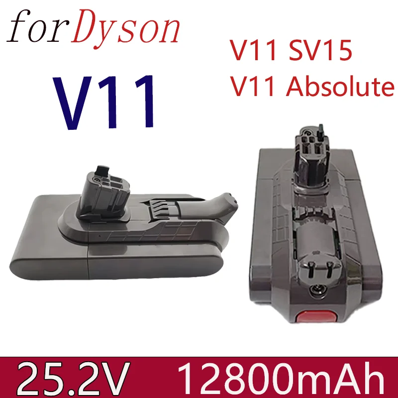 100% оригинальная батарея 25 2 В 12800 Ач V11 Absolute SV15 lpega подходит для пылесоса Dyson