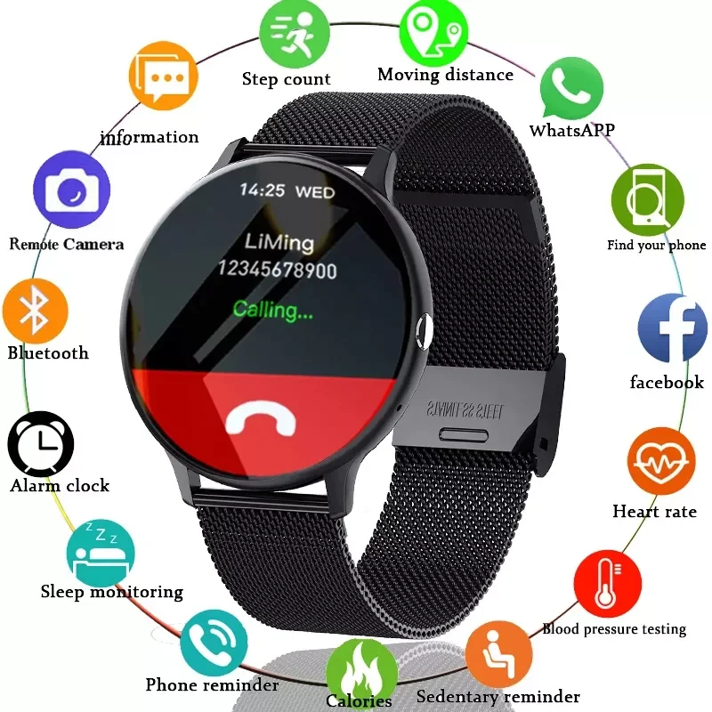 Bluetooth call Smart Watch Men Women Sport Mode Heart Rate and Blood Pressure Monitor Fitness Tracker Smartwatch Men+box
Bluetooth call Smart Watch Men Women Sport Mode Heart Rate and Blood Pressure Monitor Fitness Tracker Smartwatch Men+box