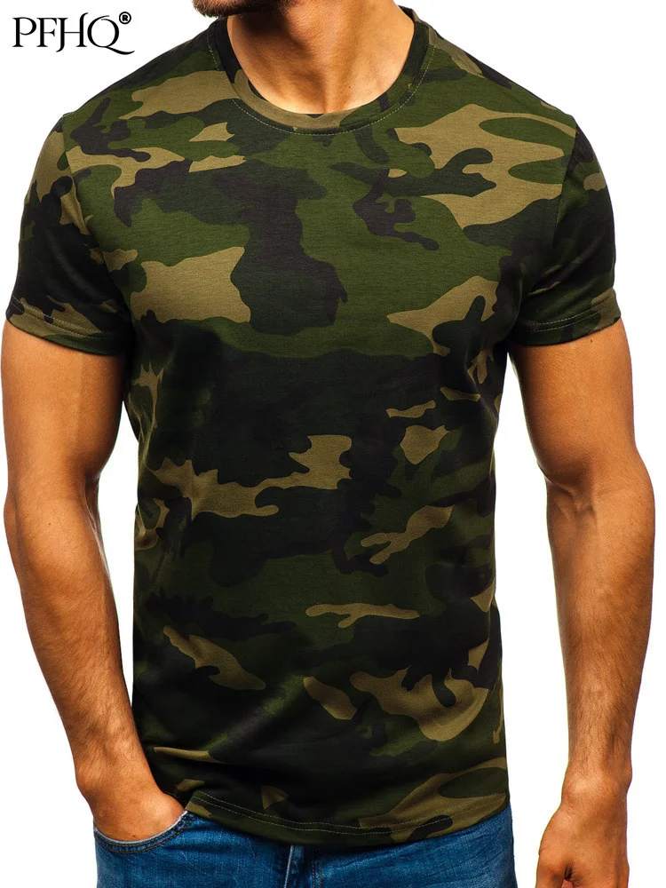 PFHQ Short Sleeve Round Neck Straight Fit T-Shirt Of Men Digital Print Camouflage Tops Summer New Casual Sports Tees 21B4216
PFHQ Short Sleeve Round Neck Straight Fit T-Shirt Of Men Digital Print Camouflage Tops Summer New Casual Sports Tees 21B4216