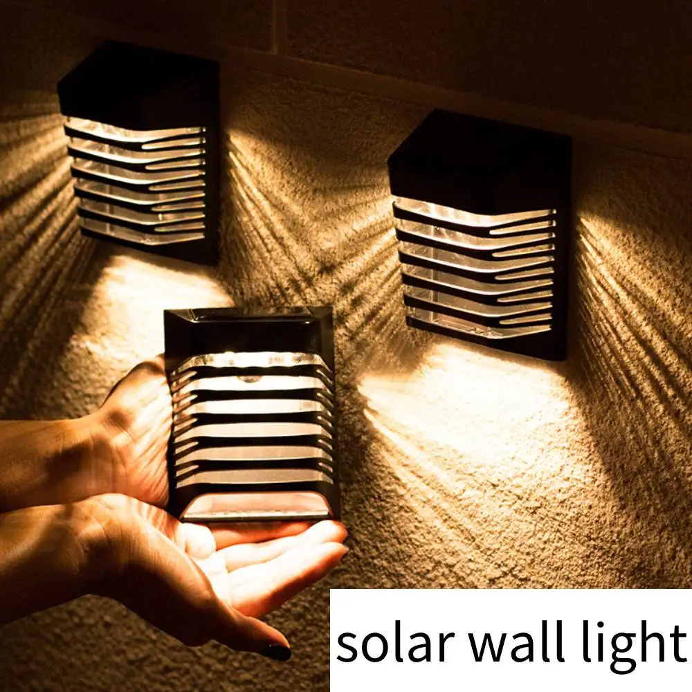 LED Solar Wall Light Outdoor Waterproof Garden Light for Decoration Home Balcony Yard Fence Street Lamps Landscape Lighting
LED Solar Wall Light Outdoor Waterproof Garden Light for Decoration Home Balcony Yard Fence Street Lamps Landscape Lighting