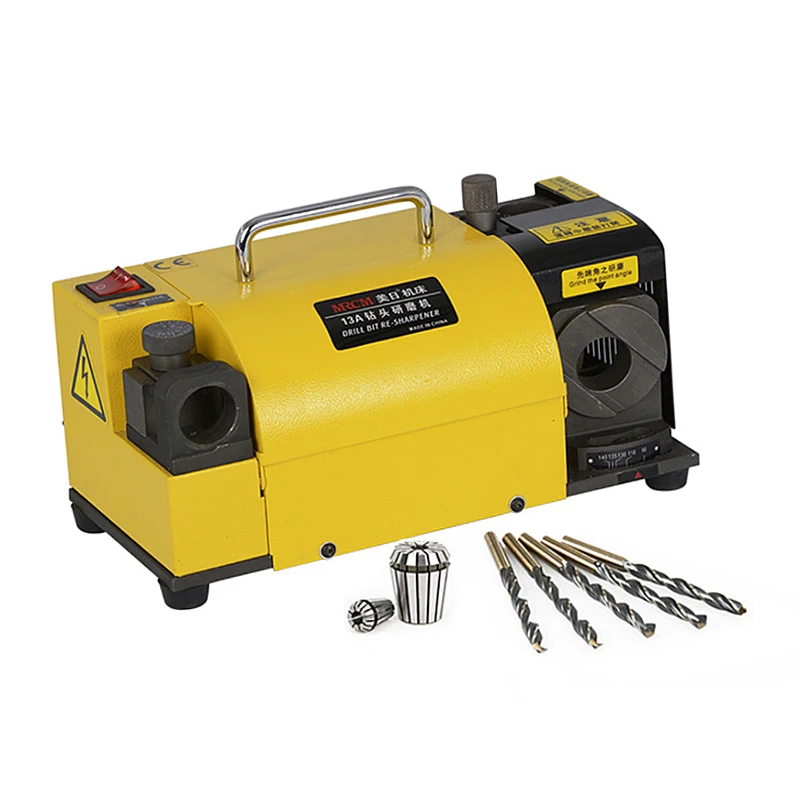 180W MRCM Drill Bit Sharpener Portable 110V/220V Grinders Universal Normal Grinding Machines MR-13 Bit Sharpening Tool
180W MRCM Drill Bit Sharpener Portable 110V/220V Grinders Universal Normal Grinding Machines MR-13 Bit Sharpening Tool