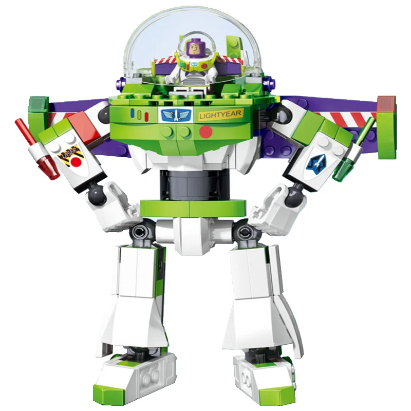 Disney Pixar Toy Story 4 Buzz Lightyear Mecha Doll Toy Assembled 324Pcs Particle Building Blocks Toy Children's Birthday Gift
Disney Pixar Toy Story 4 Buzz Lightyear Mecha Doll Toy Assembled 324Pcs Particle Building Blocks Toy Children's Birthday Gift
