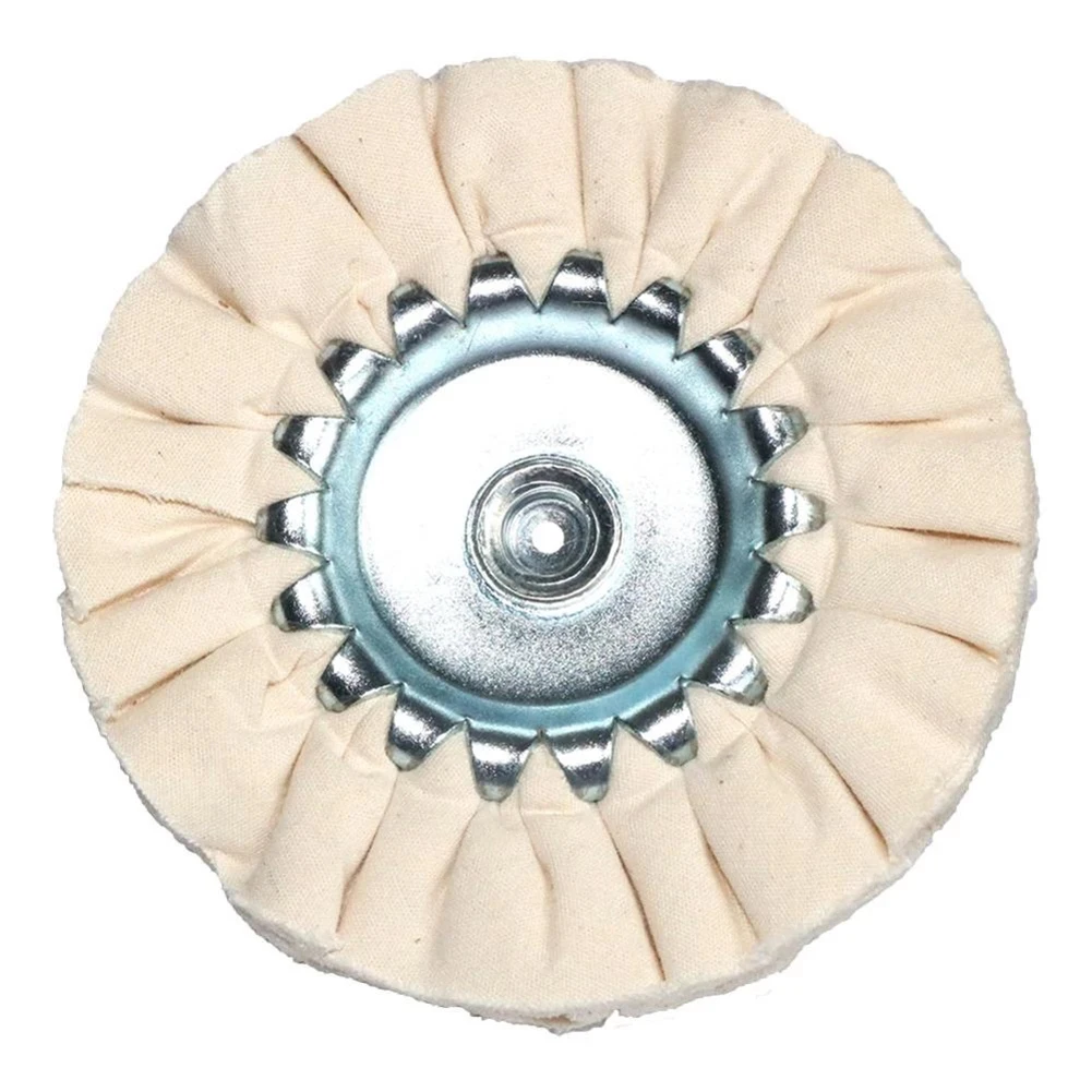 Buffs Wheel Buffing Wheel Home 1pc 3inch 80mm Buffing Cloth Cotton Airway Open Bias Wheel White For Metal Jewelry
Buffs Wheel Buffing Wheel Home 1pc 3inch 80mm Buffing Cloth Cotton Airway Open Bias Wheel White For Metal Jewelry