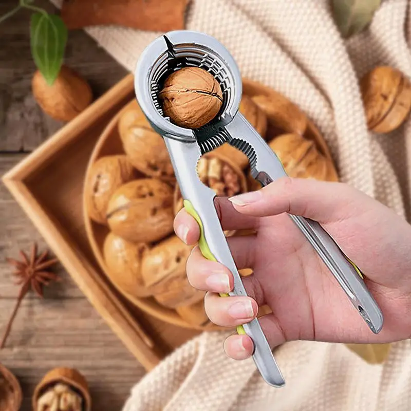 Aluminum Nutcracker Home Walnut Clip Nut Cracker Tool Walnut Plier Opener Remover Shell Clip Kitchen Accessories Kitchen Tool
Aluminum Nutcracker Home Walnut Clip Nut Cracker Tool Walnut Plier Opener Remover Shell Clip Kitchen Accessories Kitchen Tool