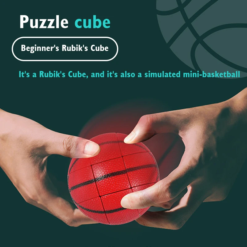 Novelty Basketball Magic Cube Professional Stickerless Unequal Special Speed Cube Shape Fidget Toy Cube Professional Cubo Magico
Novelty Basketball Magic Cube Professional Stickerless Unequal Special Speed Cube Shape Fidget Toy Cube Professional Cubo Magico