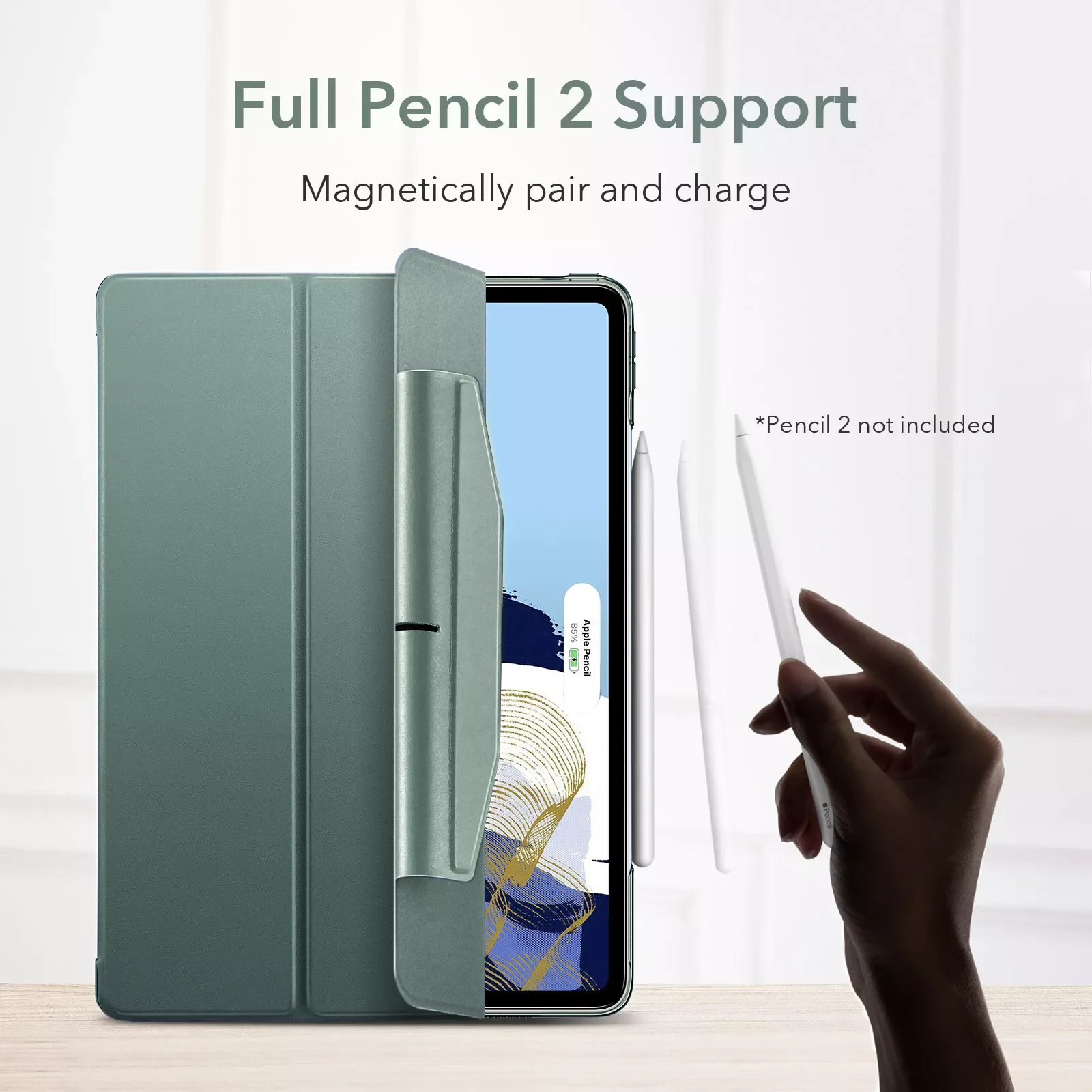 Case for iPad Pro 11 3rd Gen for iPad Pro 12.9 2021 5th Gen Ascend Trifold Back Case Protective Cover for iPad Pro 2021 12 9
Case for iPad Pro 11 3rd Gen for iPad Pro 12.9 2021 5th Gen Ascend Trifold Back Case Protective Cover for iPad Pro 2021 12 9