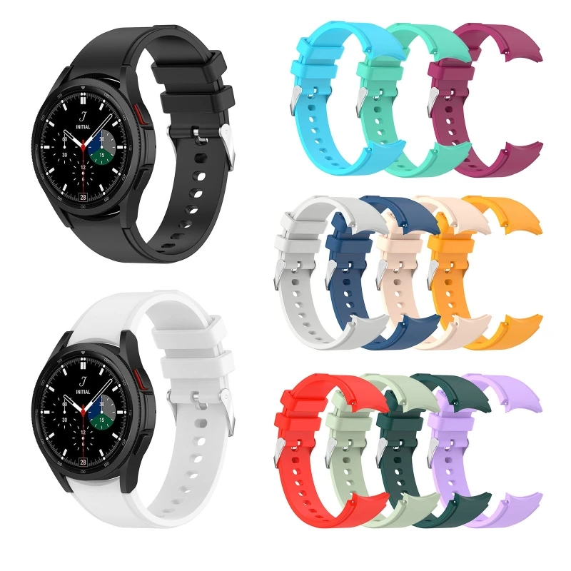 Smartwatch Silicone Band Compatible with GalaxyWatch 4 classic Adjustable Belt Wear-resistant Strap Wristband Bracelet
Smartwatch Silicone Band Compatible with GalaxyWatch 4 classic Adjustable Belt Wear-resistant Strap Wristband Bracelet