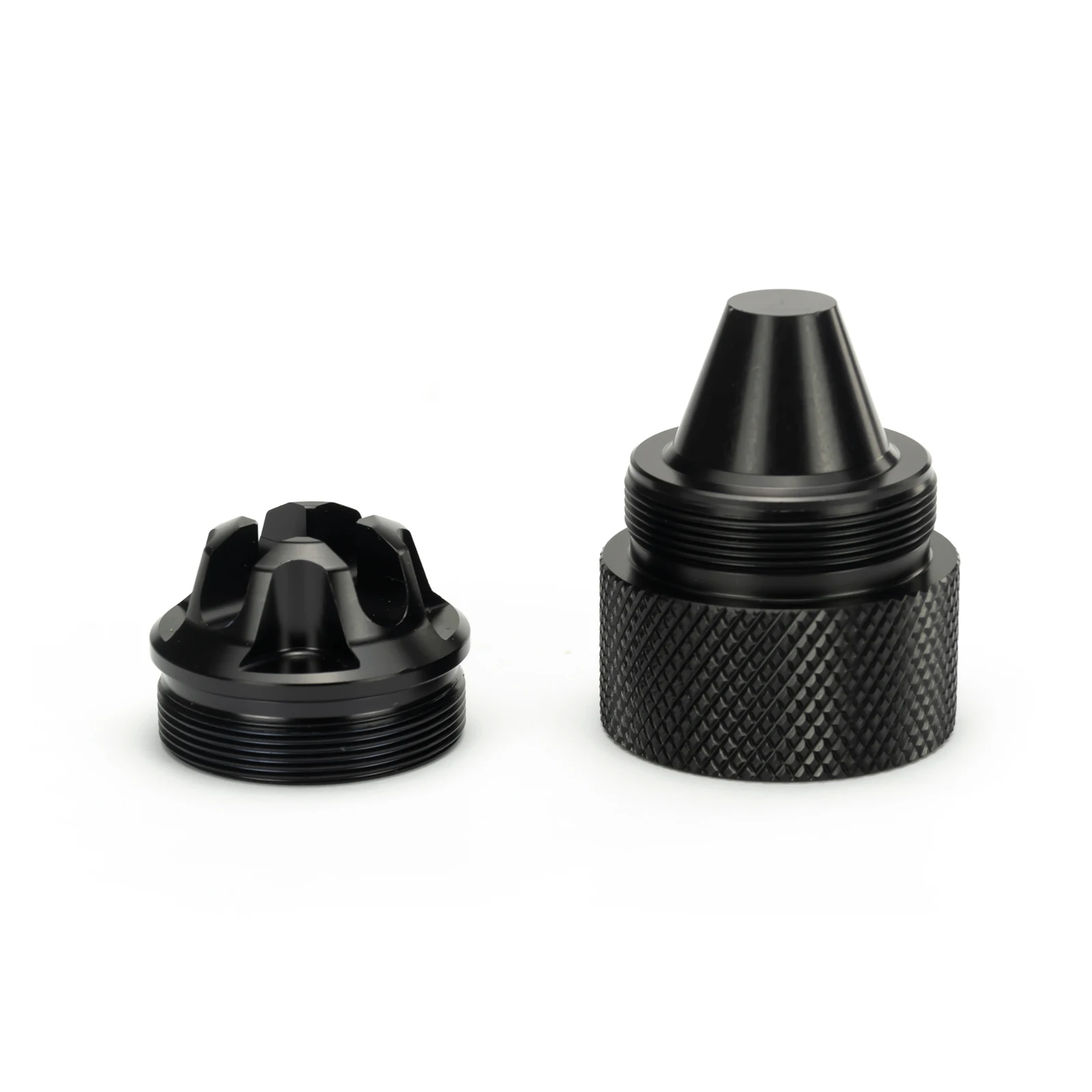 10''L 1.58''OD Aluminum 1/2x28+5/8x24 Modular Solvent Cleaning Tube 8x cups 1.375x24 + 0.308,9mm,0.224,0.45 Flash Hider End Cap
10''L 1.58''OD Aluminum 1/2x28+5/8x24 Modular Solvent Cleaning Tube 8x cups 1.375x24 + 0.308,9mm,0.224,0.45 Flash Hider End Cap