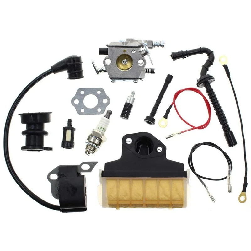 Carburetor Air Filter Ignition Coil Fuel Line Tune Up For Stihl 021 023 025 MS210 MS230 MS250 Chainsaw For Walbro WT286
Carburetor Air Filter Ignition Coil Fuel Line Tune Up For Stihl 021 023 025 MS210 MS230 MS250 Chainsaw For Walbro WT286