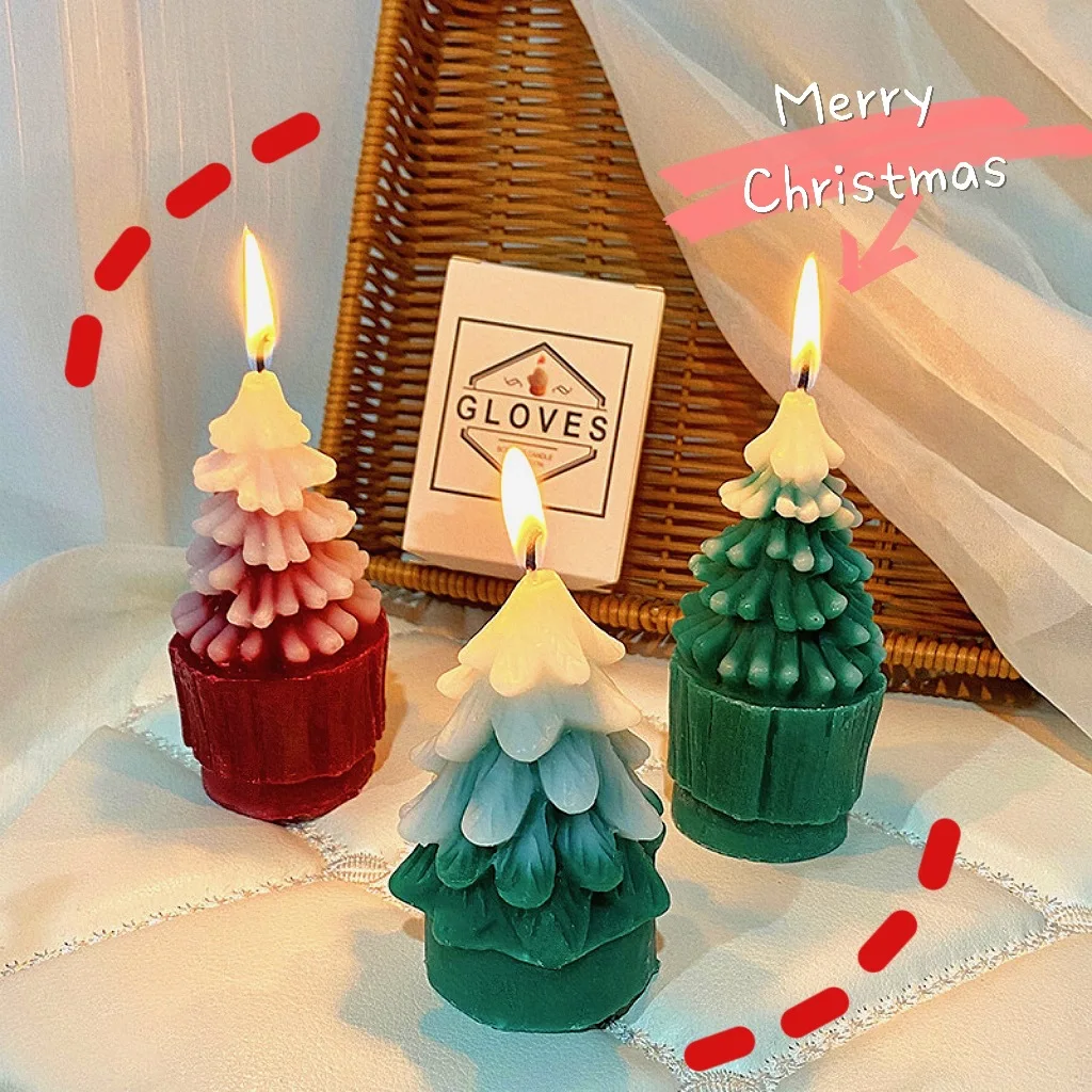 Christmas Candle Decorative Scented Pine Candles Creative Handmade Soy Wax Scented Candles Holiday Table Decoration Home Decor G
Christmas Candle Decorative Scented Pine Candles Creative Handmade Soy Wax Scented Candles Holiday Table Decoration Home Decor G